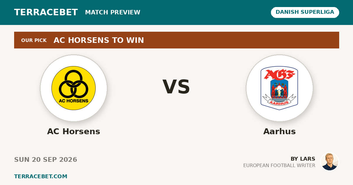 AC Horsens vs Aarhus preview by Lars for TerraceBet