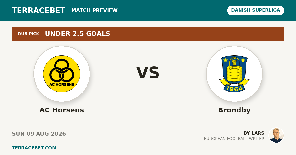 AC Horsens vs Brondby preview by Lars for TerraceBet