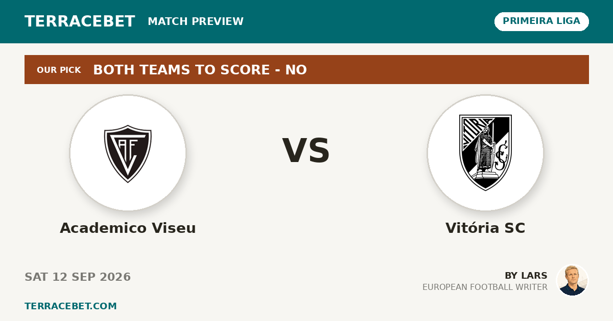 Academico Viseu vs Vitória SC preview by Lars for TerraceBet