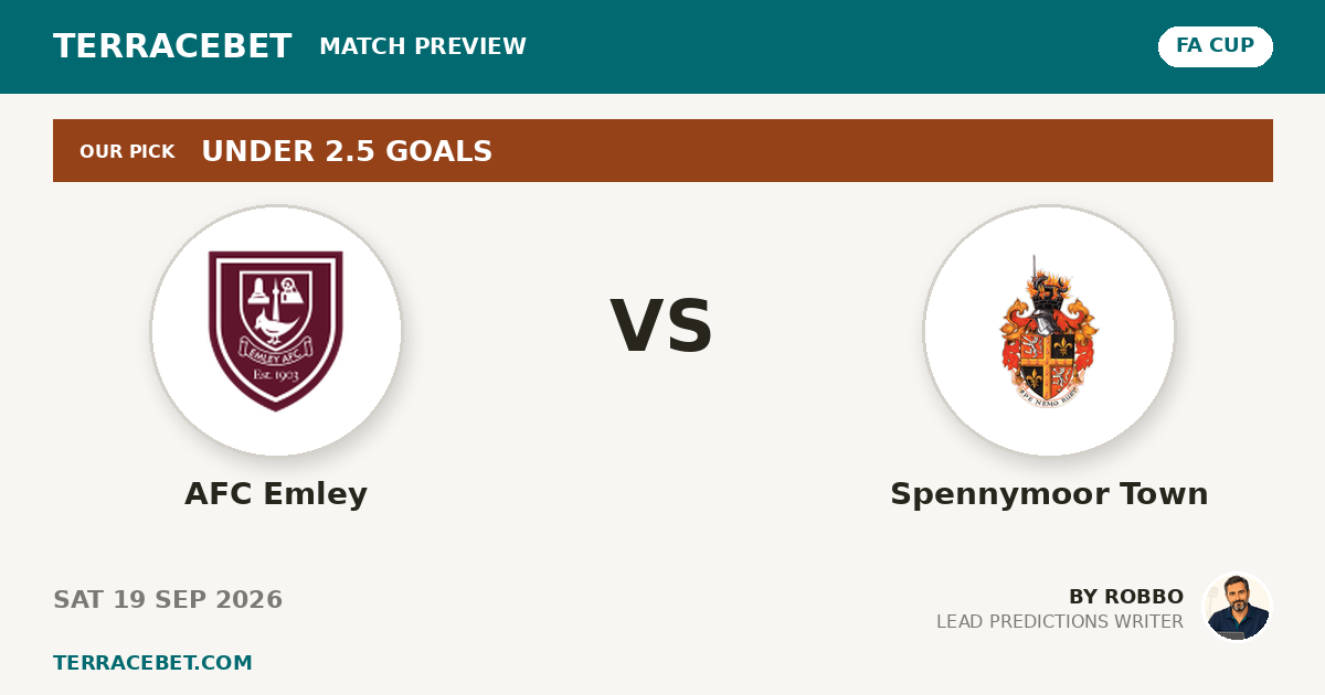 AFC Emley vs Spennymoor Town preview by Robbo for TerraceBet