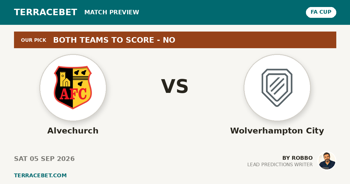 Alvechurch vs Wolverhampton City preview by Robbo for TerraceBet