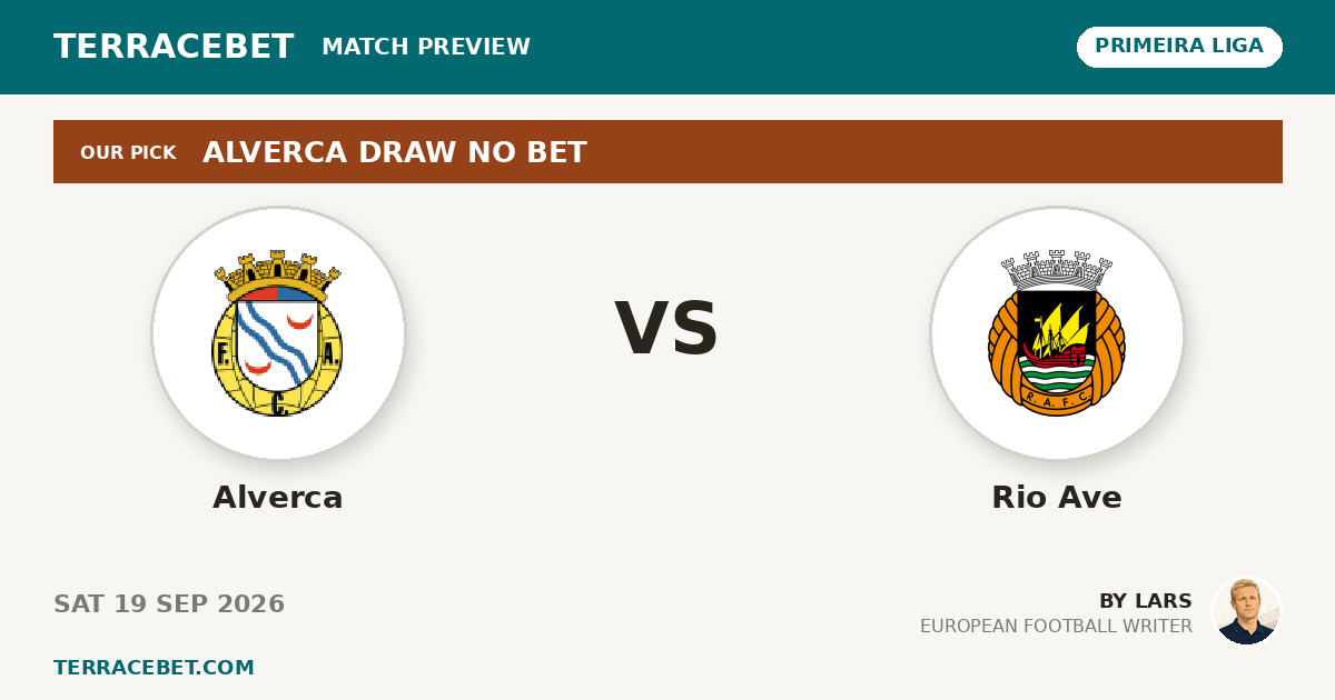 Alverca vs Rio Ave preview by Lars for TerraceBet