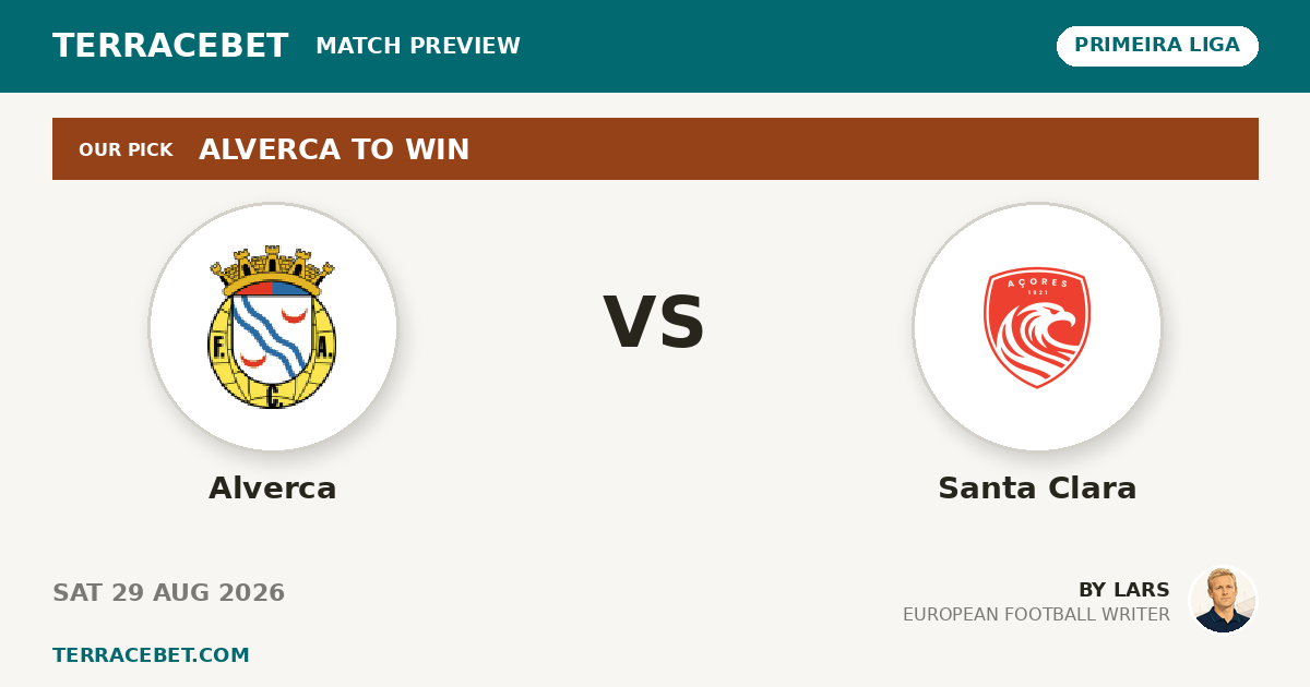 Alverca vs Santa Clara preview by Lars for TerraceBet