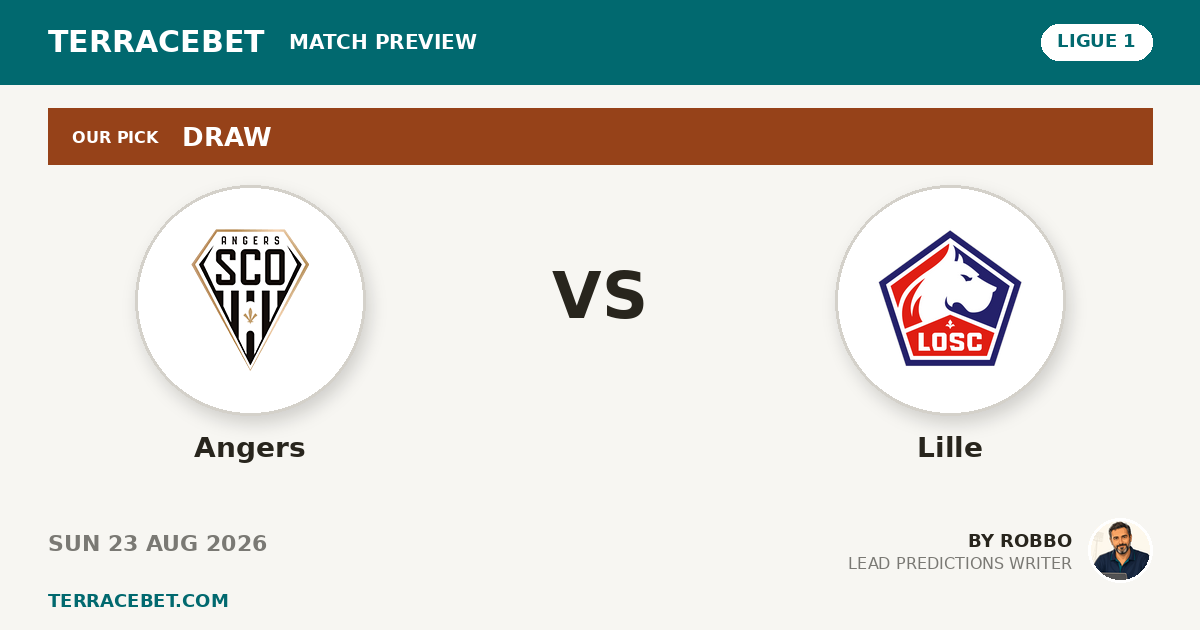 Angers vs Lille preview by Robbo for TerraceBet