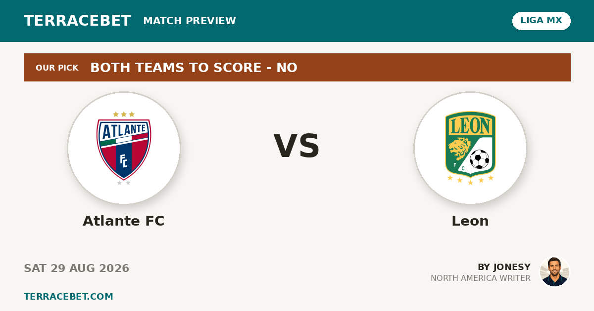 Atlante FC vs Leon preview by Jonesy for TerraceBet