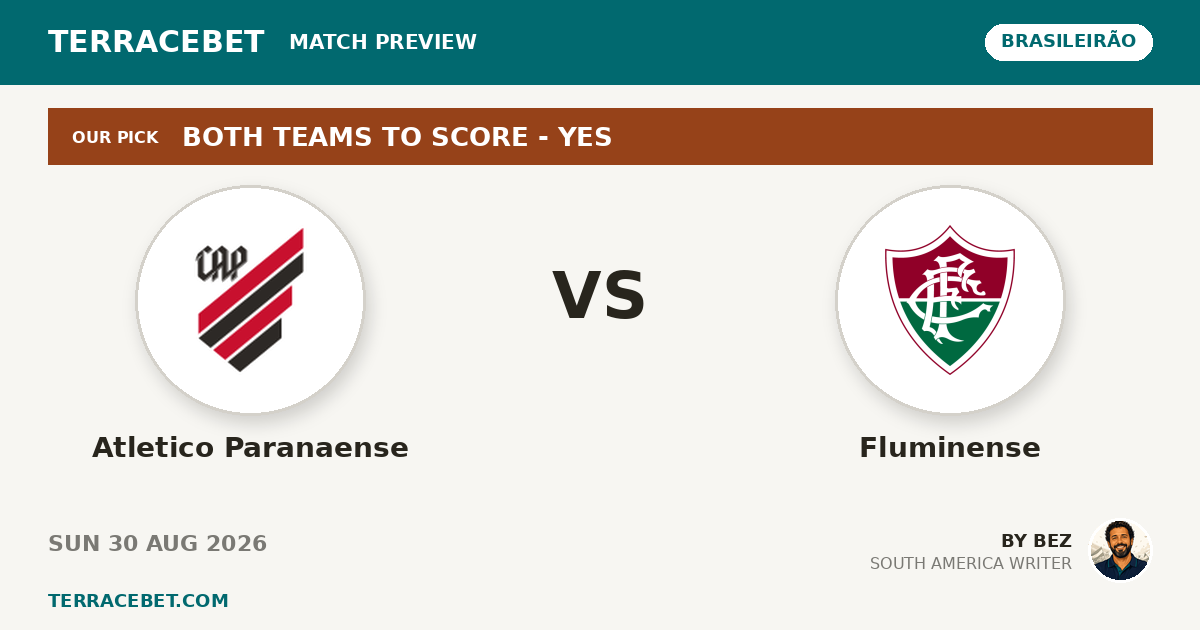 Atletico Paranaense vs Fluminense preview by Bez for TerraceBet