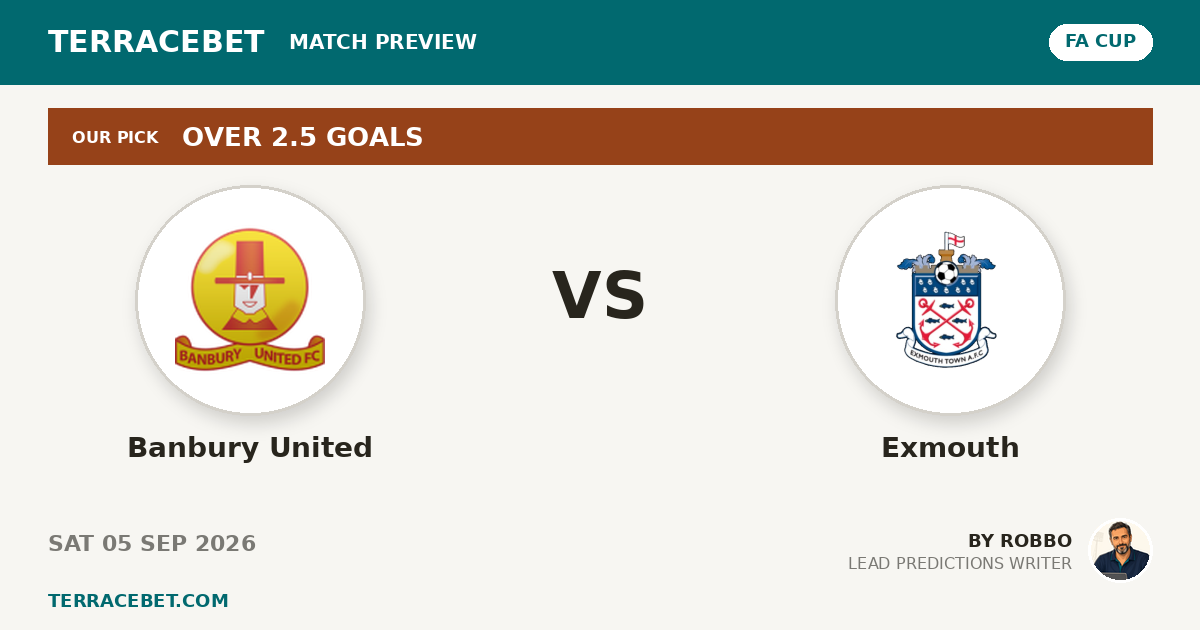 Banbury United vs Exmouth preview by Robbo for TerraceBet