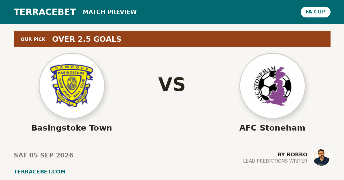 Basingstoke Town vs AFC Stoneham preview by Robbo for TerraceBet
