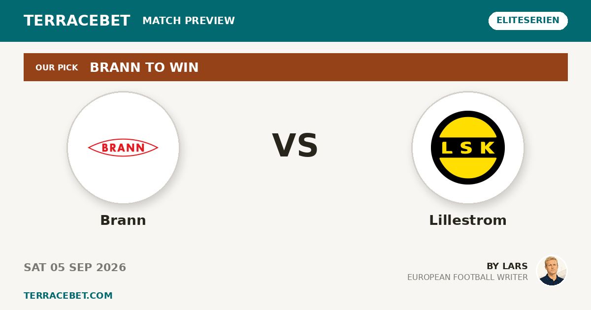 Brann vs Lillestrom preview by Lars for TerraceBet