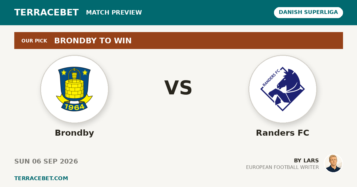 Brondby vs Randers FC preview by Lars for TerraceBet