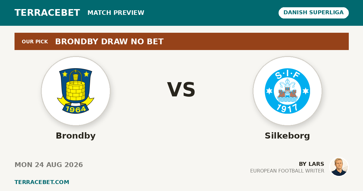 Brondby vs Silkeborg preview by Lars for TerraceBet