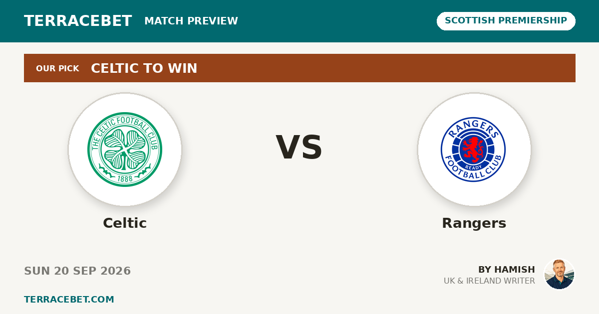Celtic vs Rangers preview by Hamish for TerraceBet