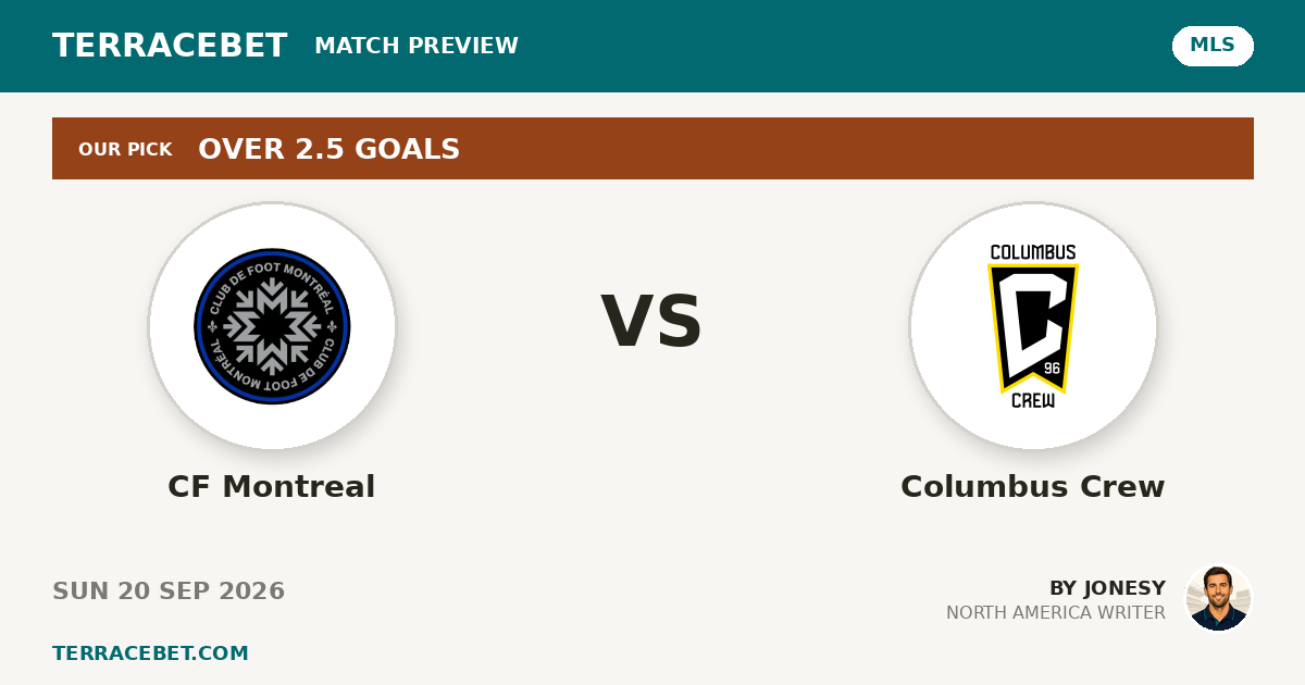 CF Montreal vs Columbus Crew preview by Jonesy for TerraceBet