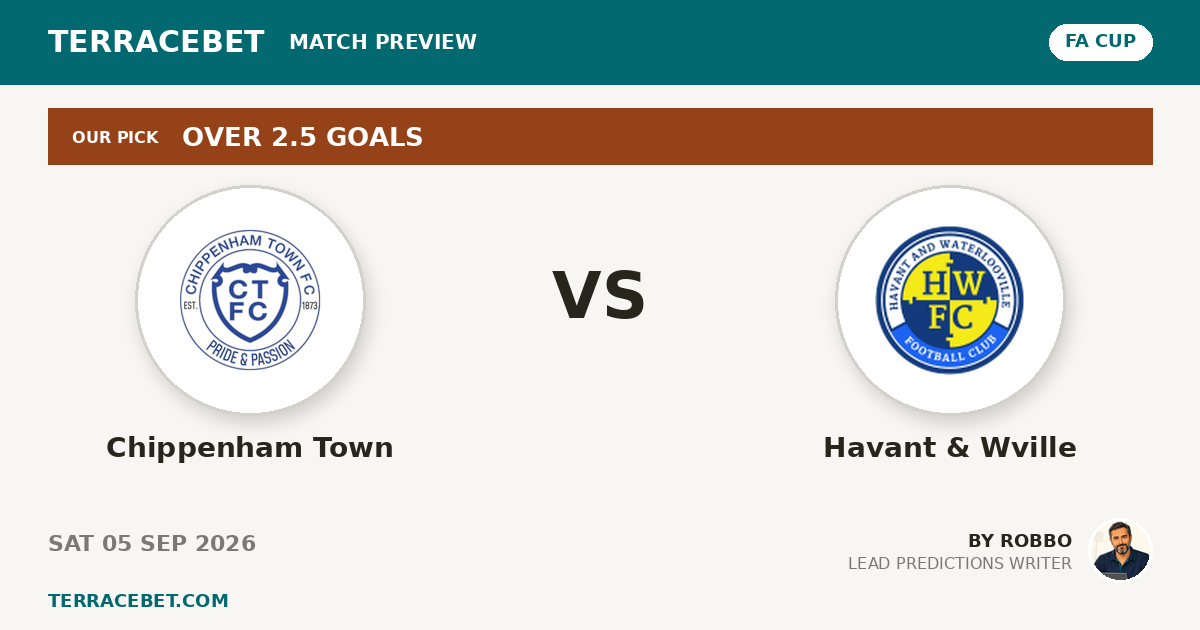 Chippenham Town vs Havant & Wville preview by Robbo for TerraceBet