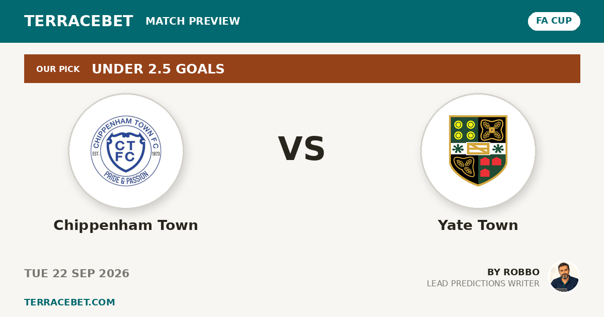 Chippenham Town vs Yate Town preview by Robbo for TerraceBet