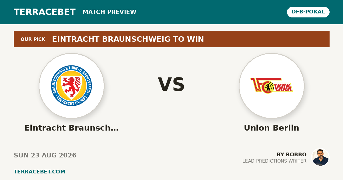 Eintracht Braunschweig vs Union Berlin preview by Robbo for TerraceBet