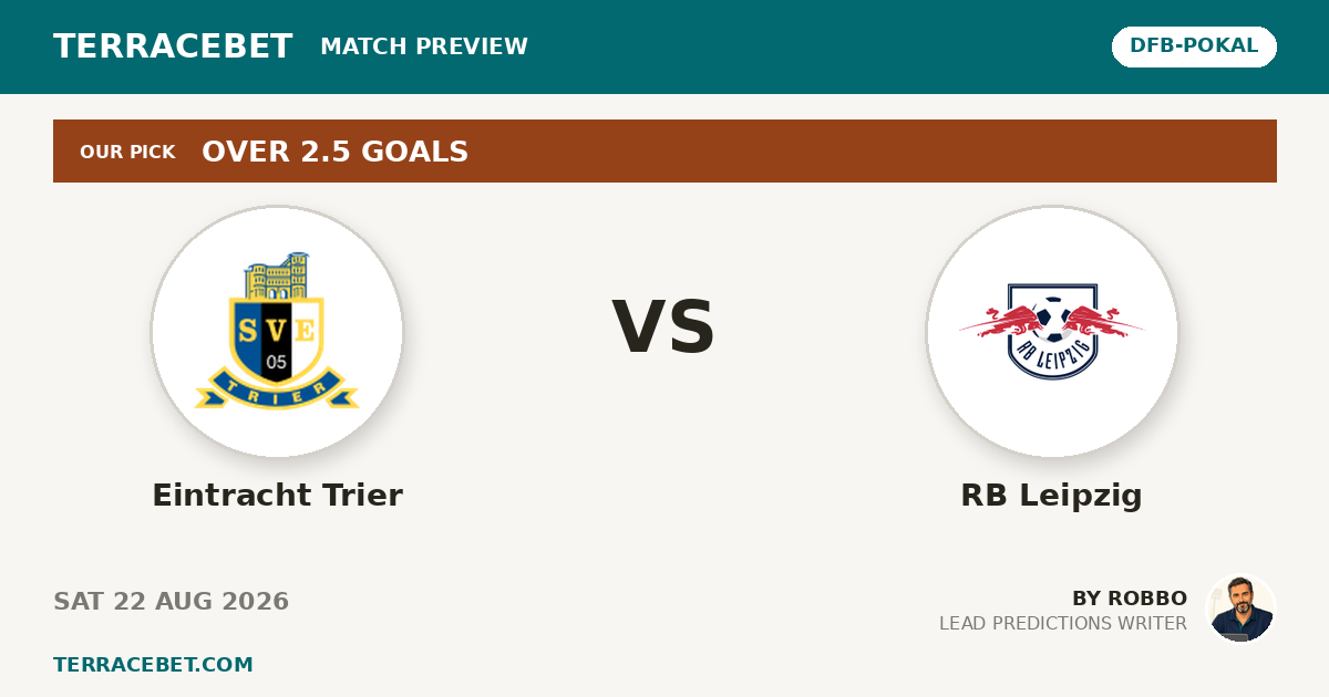 Eintracht Trier vs RB Leipzig preview by Robbo for TerraceBet