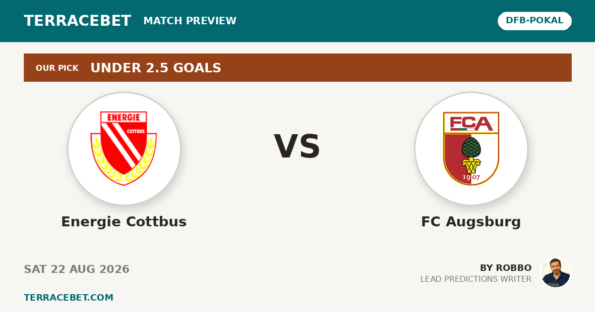 Energie Cottbus vs FC Augsburg preview by Robbo for TerraceBet
