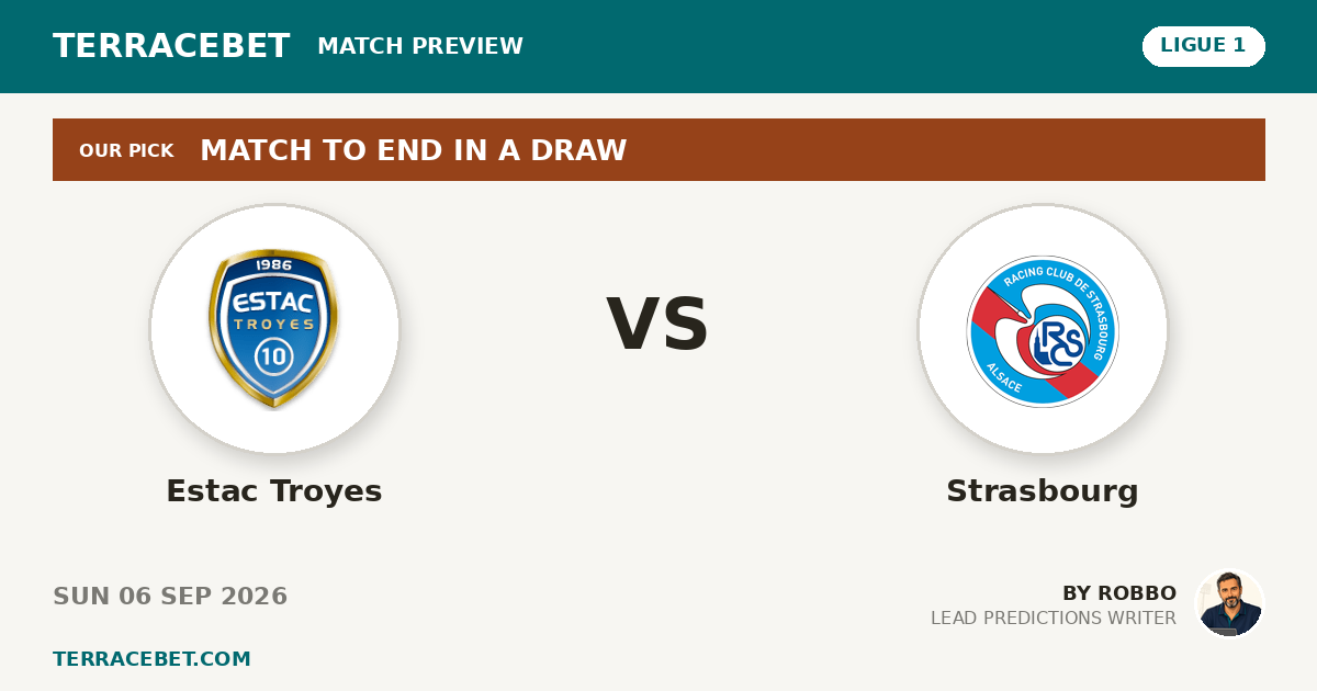 Estac Troyes vs Strasbourg preview by Robbo for TerraceBet