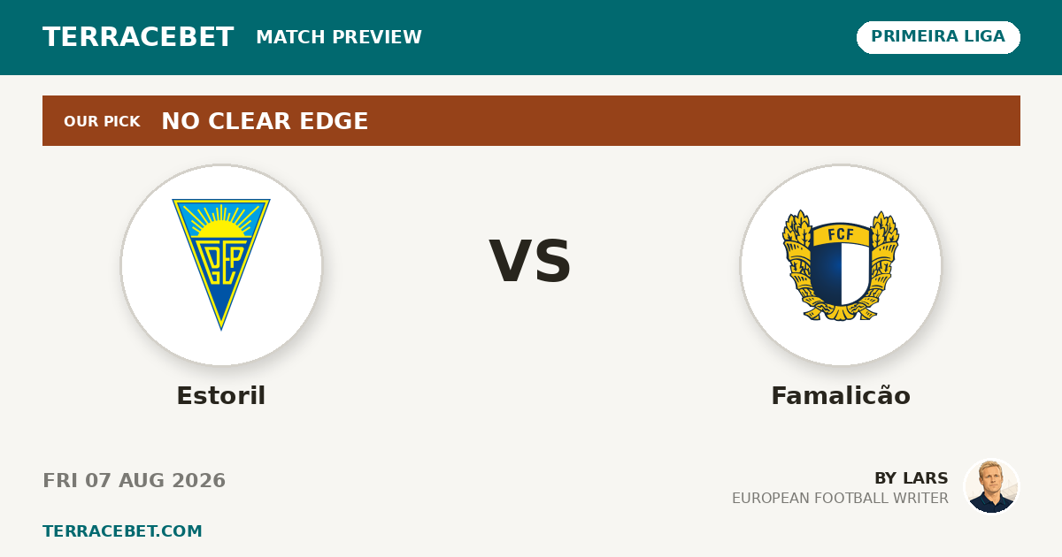 Estoril vs Famalicão preview by Lars for TerraceBet
