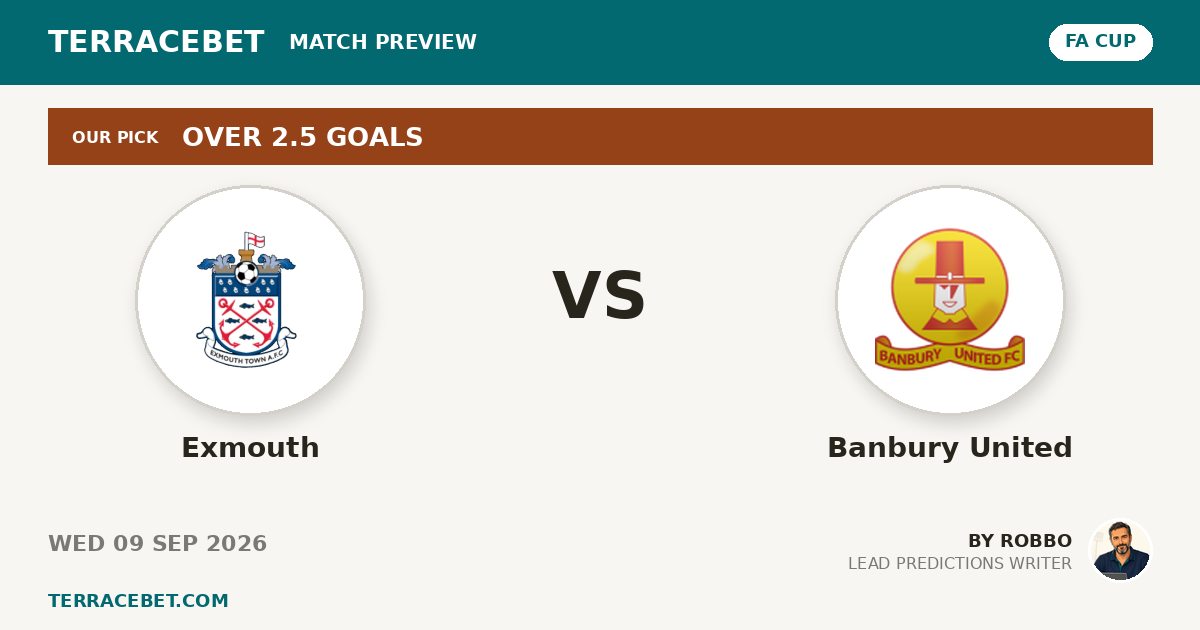 Exmouth vs Banbury United preview by Robbo for TerraceBet