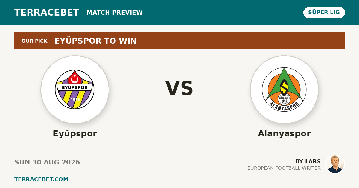 Eyüpspor vs Alanyaspor preview by Lars for TerraceBet