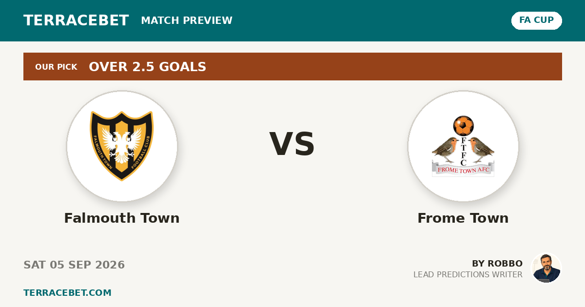 Falmouth Town vs Frome Town preview by Robbo for TerraceBet