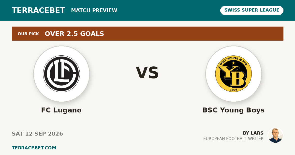 FC Lugano vs BSC Young Boys preview by Lars for TerraceBet