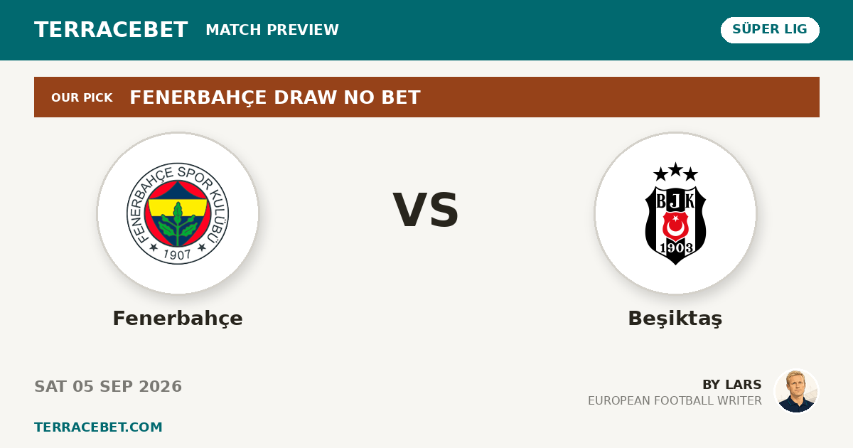 Fenerbahçe vs Beşiktaş preview by Lars for TerraceBet