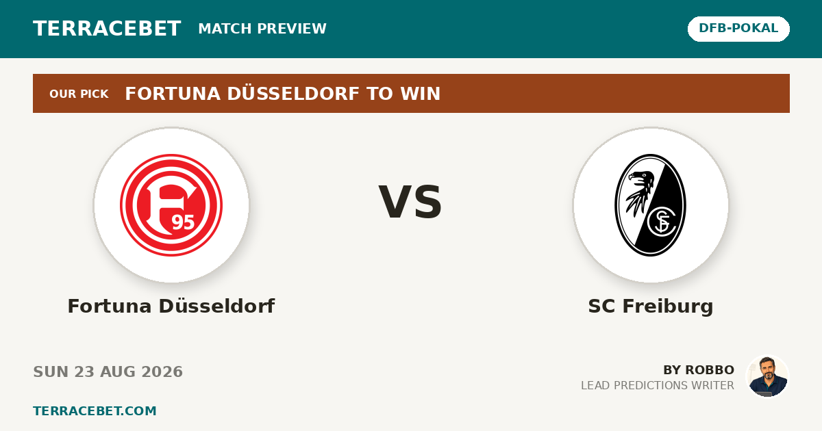Fortuna Düsseldorf vs SC Freiburg preview by Robbo for TerraceBet