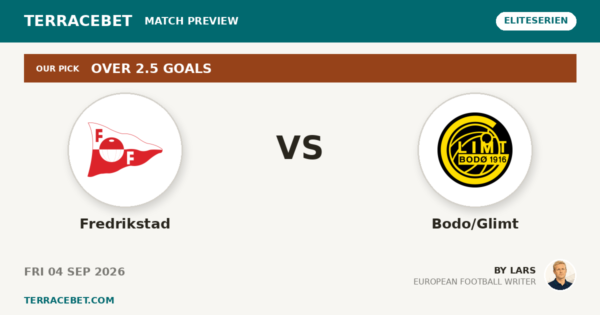 Fredrikstad vs Bodo/Glimt preview by Lars for TerraceBet