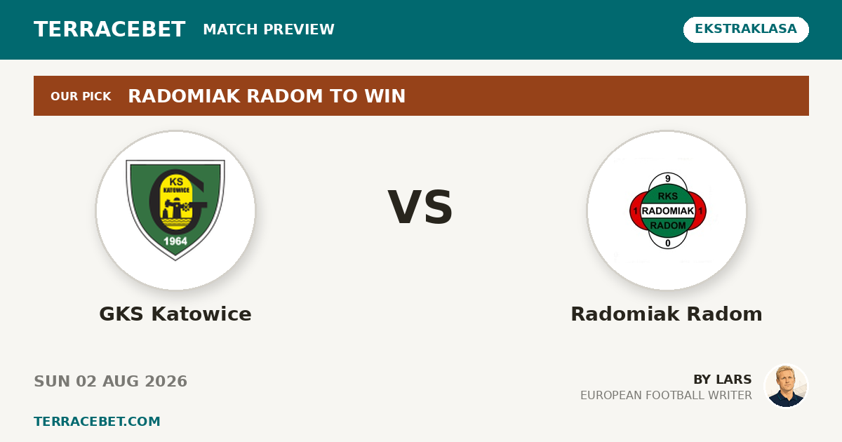 GKS Katowice vs Radomiak Radom preview by Lars for TerraceBet