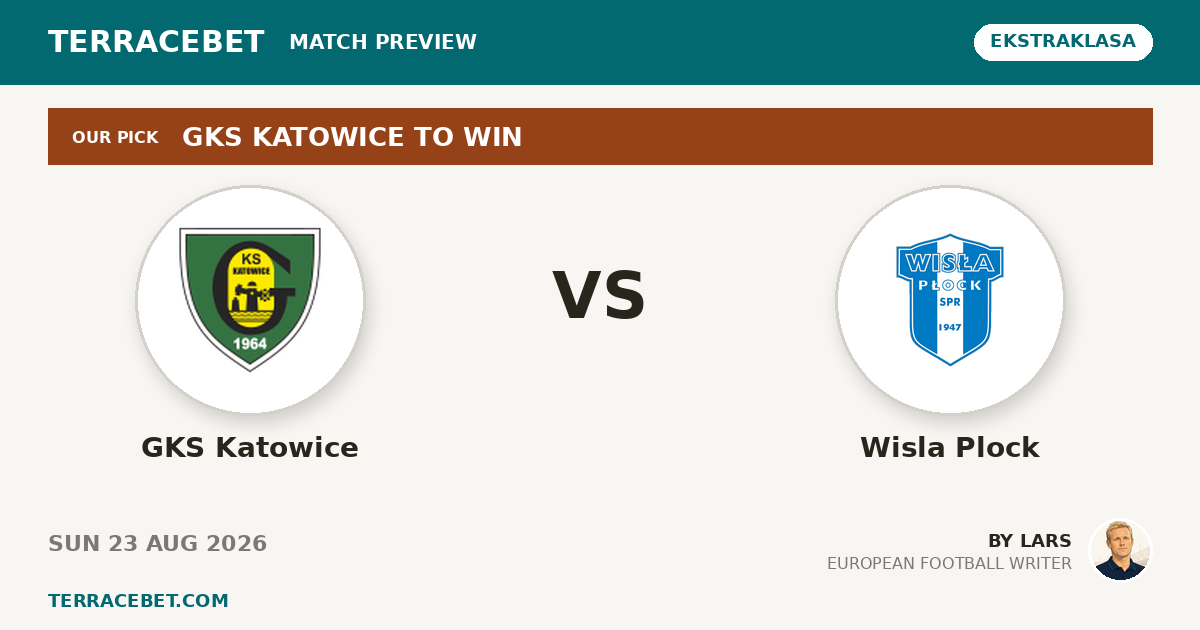 GKS Katowice vs Wisla Plock preview by Lars for TerraceBet