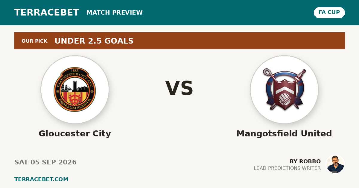 Gloucester City vs Mangotsfield United preview by Robbo for TerraceBet