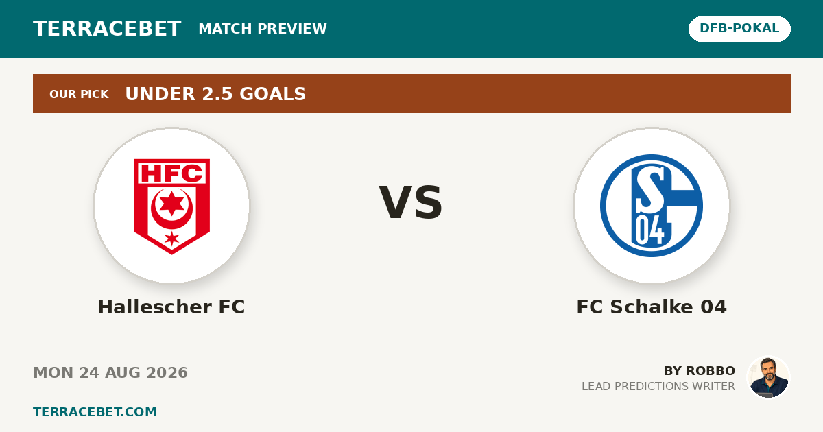 Hallescher FC vs FC Schalke 04 preview by Robbo for TerraceBet