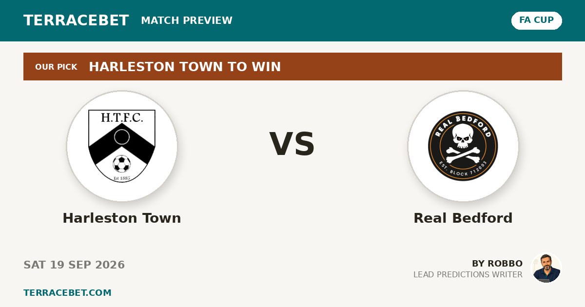 Harleston Town vs Real Bedford preview by Robbo for TerraceBet
