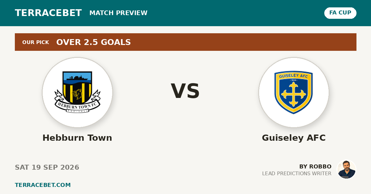Hebburn Town vs Guiseley AFC preview by Robbo for TerraceBet