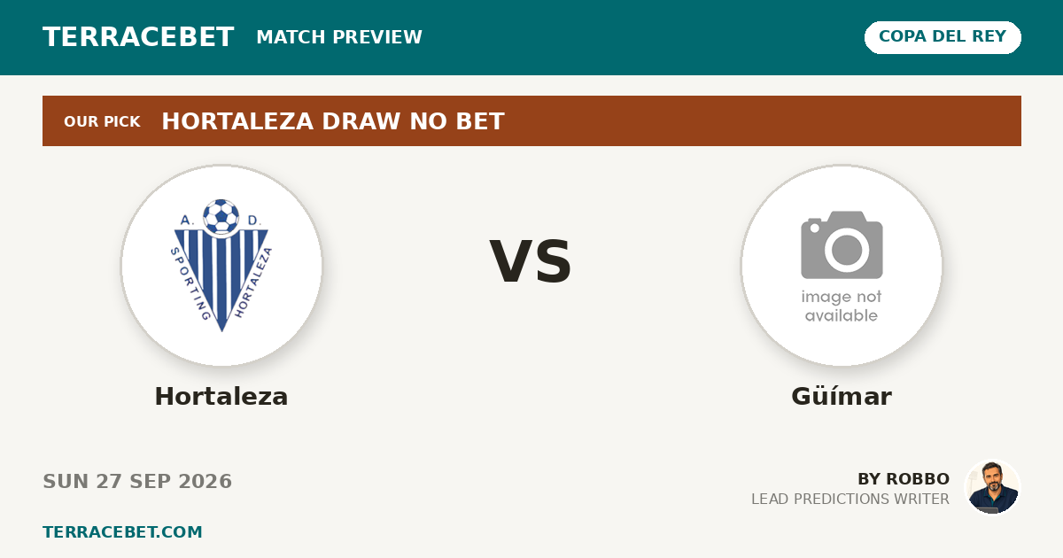 Hortaleza vs Güímar preview by Robbo for TerraceBet