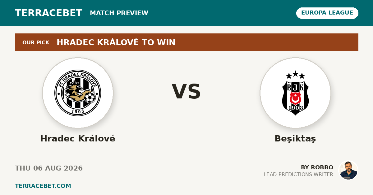 Hradec Králové vs Beşiktaş preview by Robbo for TerraceBet
