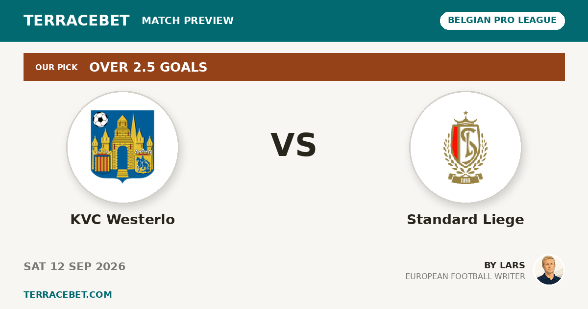 KVC Westerlo vs Standard Liege preview by Lars for TerraceBet