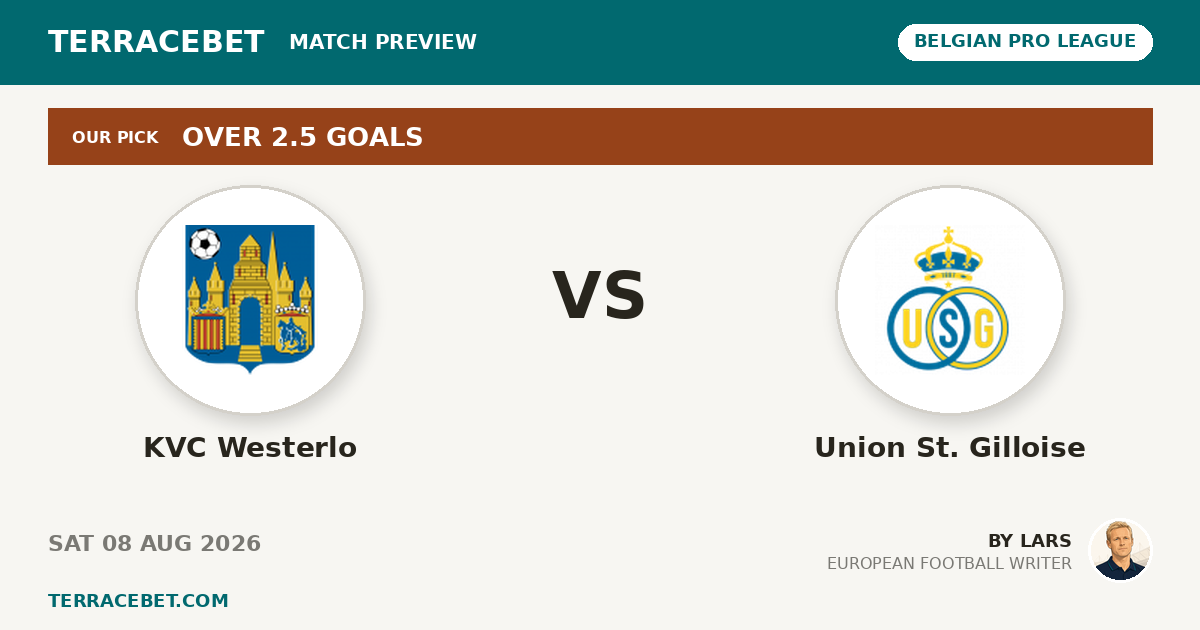 KVC Westerlo vs Union St. Gilloise preview by Lars for TerraceBet