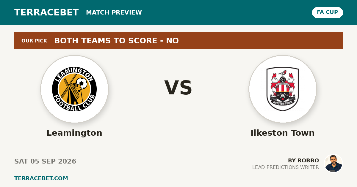 Leamington vs Ilkeston Town preview by Robbo for TerraceBet