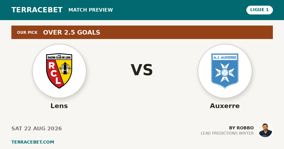 Lens vs Auxerre preview by Robbo for TerraceBet