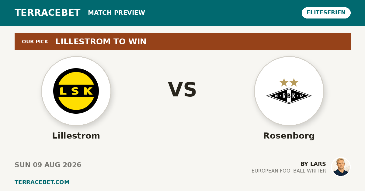 Lillestrom vs Rosenborg preview by Lars for TerraceBet