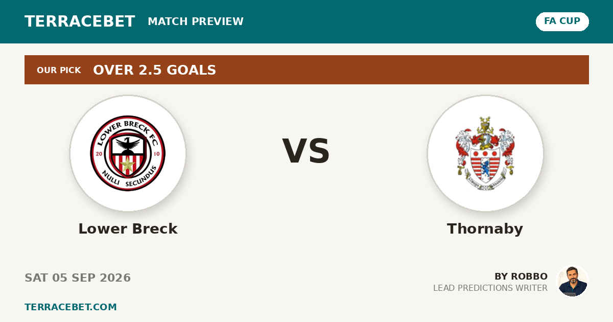 Lower Breck vs Thornaby preview by Robbo for TerraceBet