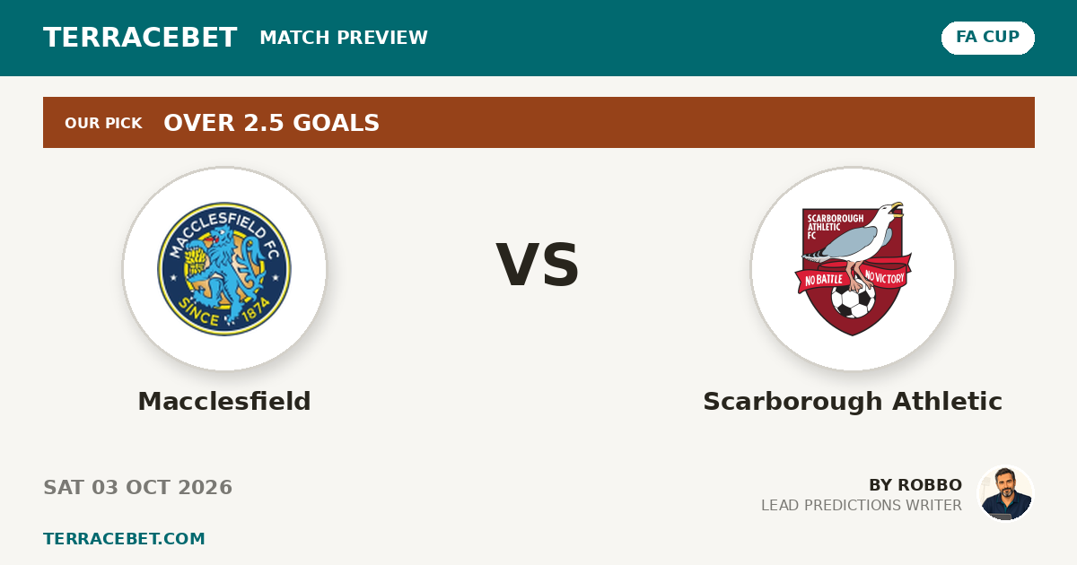 Macclesfield vs Scarborough Athletic preview by Robbo for TerraceBet