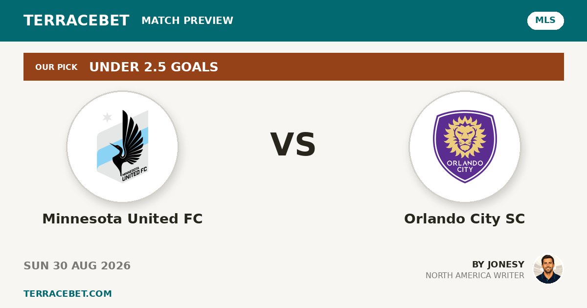 Minnesota United FC vs Orlando City SC preview by Jonesy for TerraceBet