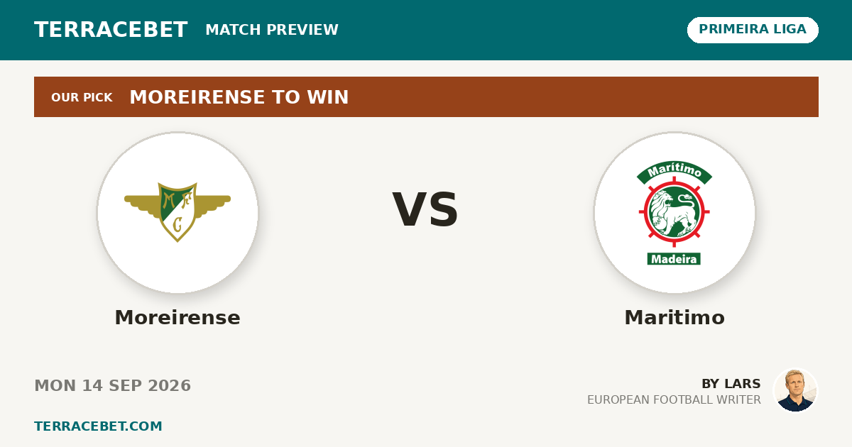 Moreirense vs Maritimo preview by Lars for TerraceBet