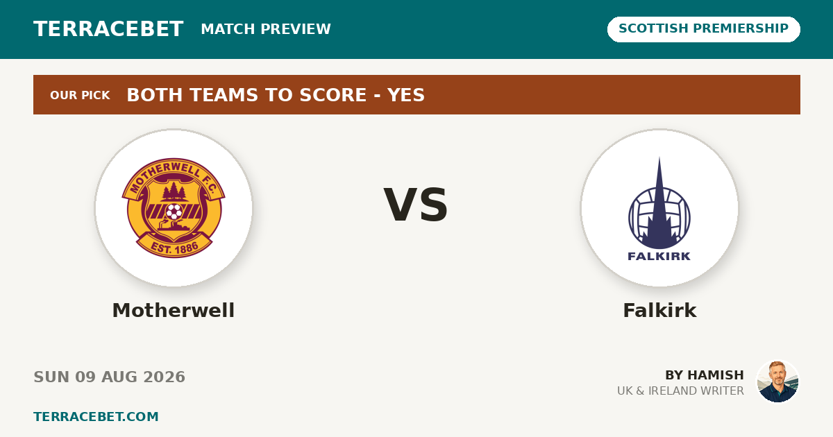 Motherwell vs Falkirk preview by Hamish for TerraceBet