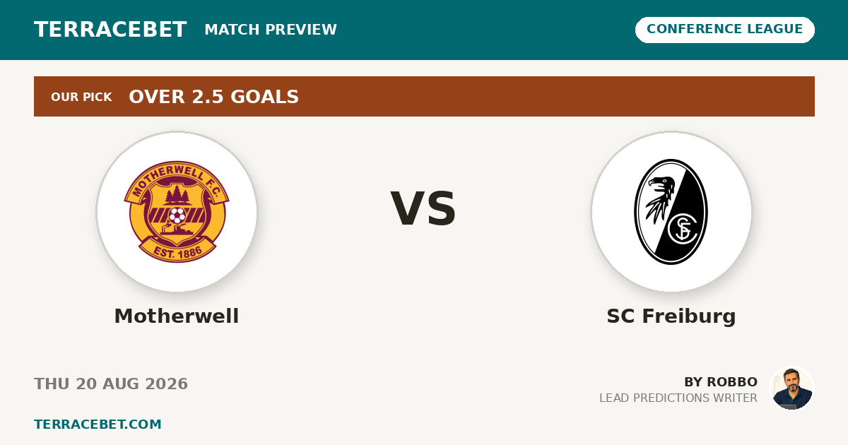 Motherwell vs SC Freiburg preview by Robbo for TerraceBet